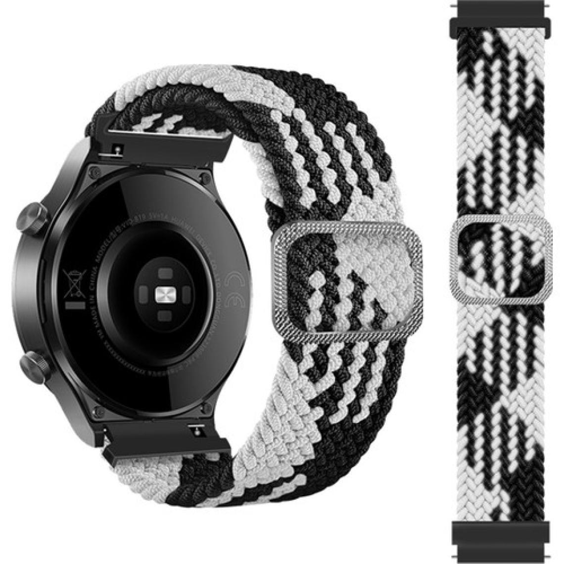 Huawei Watch 3 Gt Gt2 GT2E Gt2 Gt3 Pro 46MM Uyumlu Kordon Örgü Tokalı Kordon