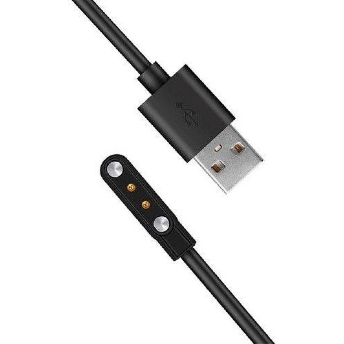 Polham Akım Korumalı Haylou LS05 ve LS05s Solar Uyumlu Akıllı Saat Hızlı Şarj Kablosu