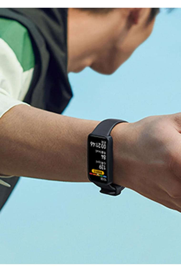 Fibaks Huawei Band 8 - 9 - 10 Uyumlu Renkli Tokalı Silikon Akıllı Saat Kordon Kayış Bileklik