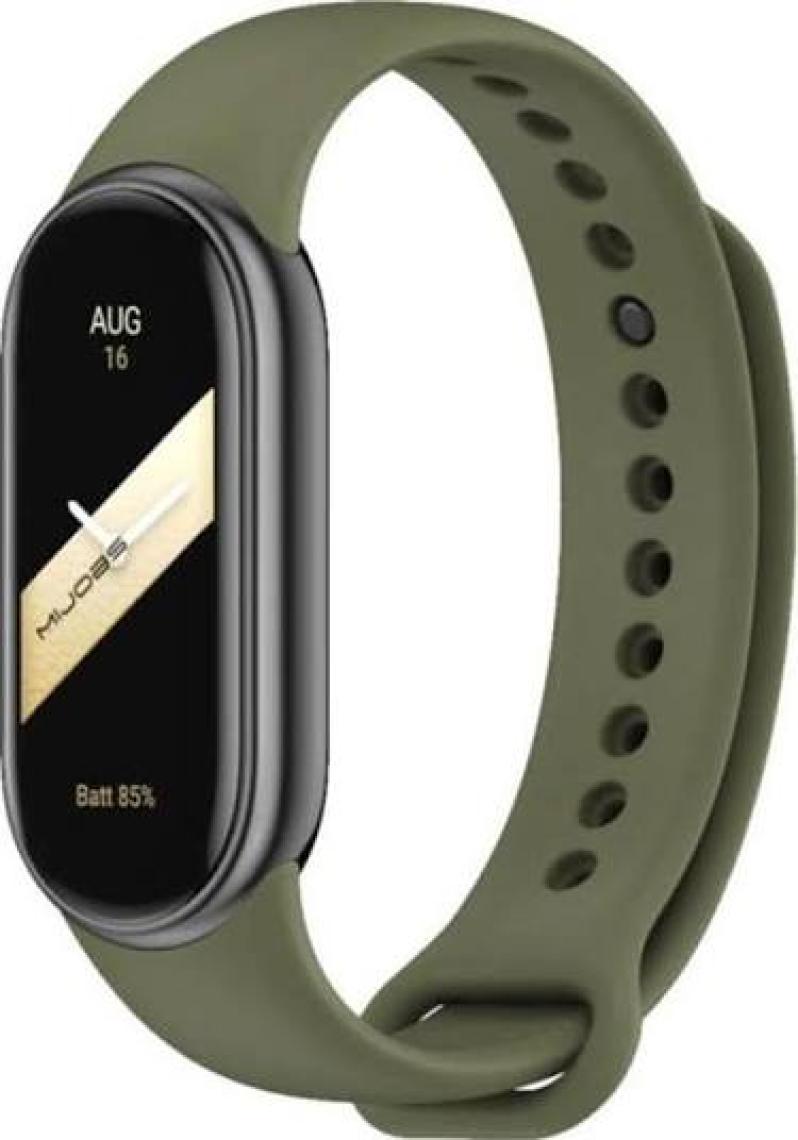 Xiaomi Mi Band 8 Mi Band 9 Uyumlu Akıllı Bileklik Silikon Kordon Kayış