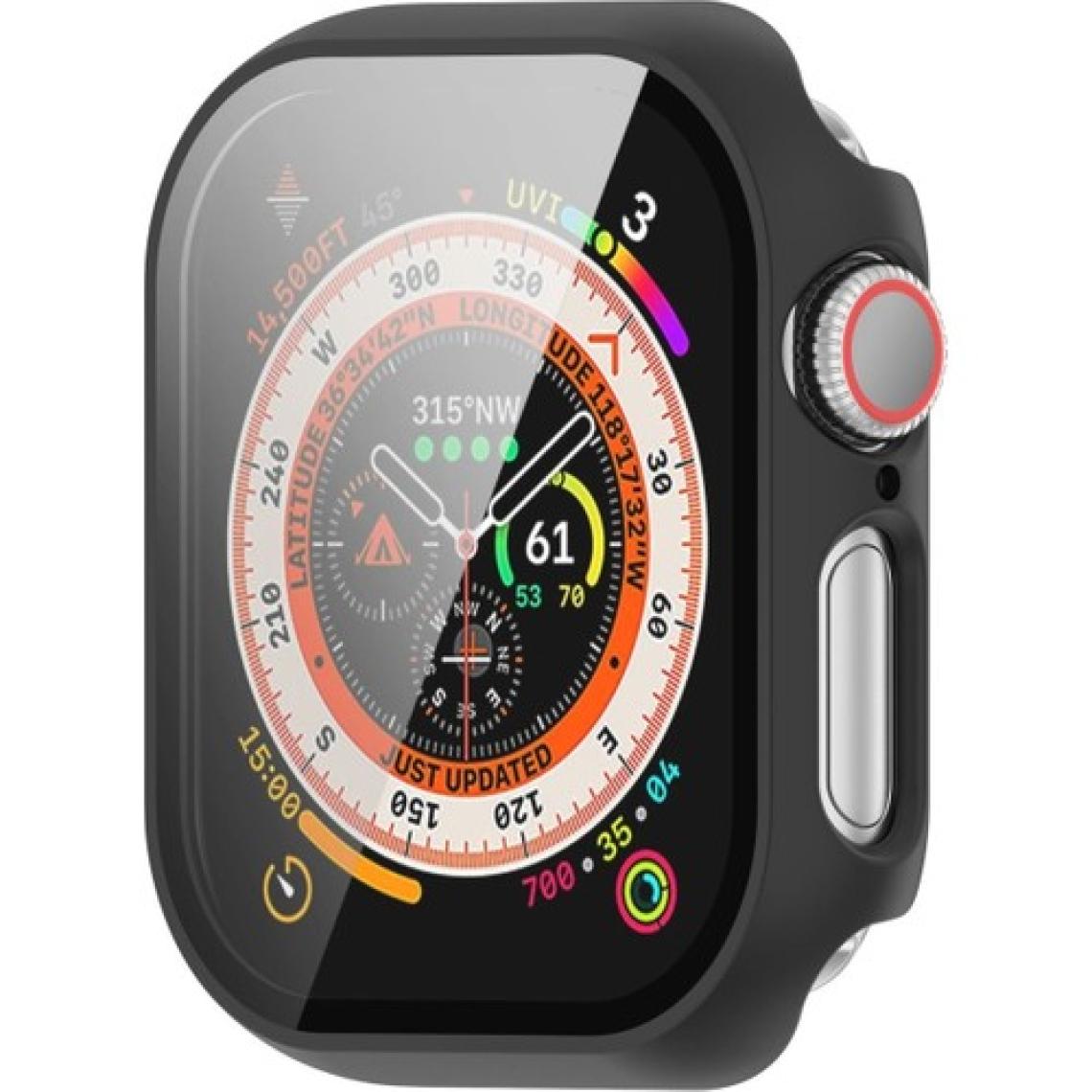 Fibaks Apple Watch Series 10 46MM Kılıf Kasa ve Ekran Koruyucu 360 Tam Koruma Kapak