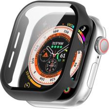 Fibaks Apple Watch Series 10 46MM Kılıf Kasa ve Ekran Koruyucu 360 Tam Koruma Kapak