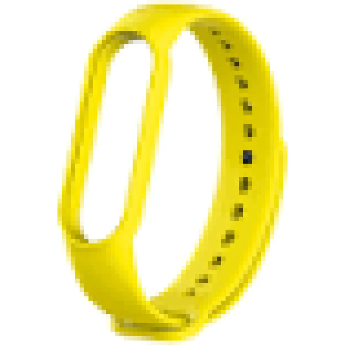 Kyver Xiaomi Mi Band 5 ve 6 Akıllı Bileklik Silikon Kordon Kayış Sarı