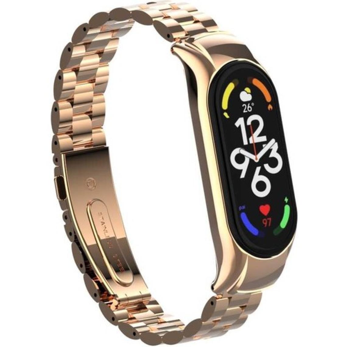 ZORE Xiaomi Mi Band 7 Krd-04 Metal Kordon