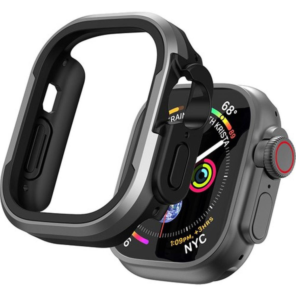 Apple Watch Ultra 49MM Zırh Koruyucu Wiwu JD-101 Defender Akıllı Saat Kasa Koruyucu