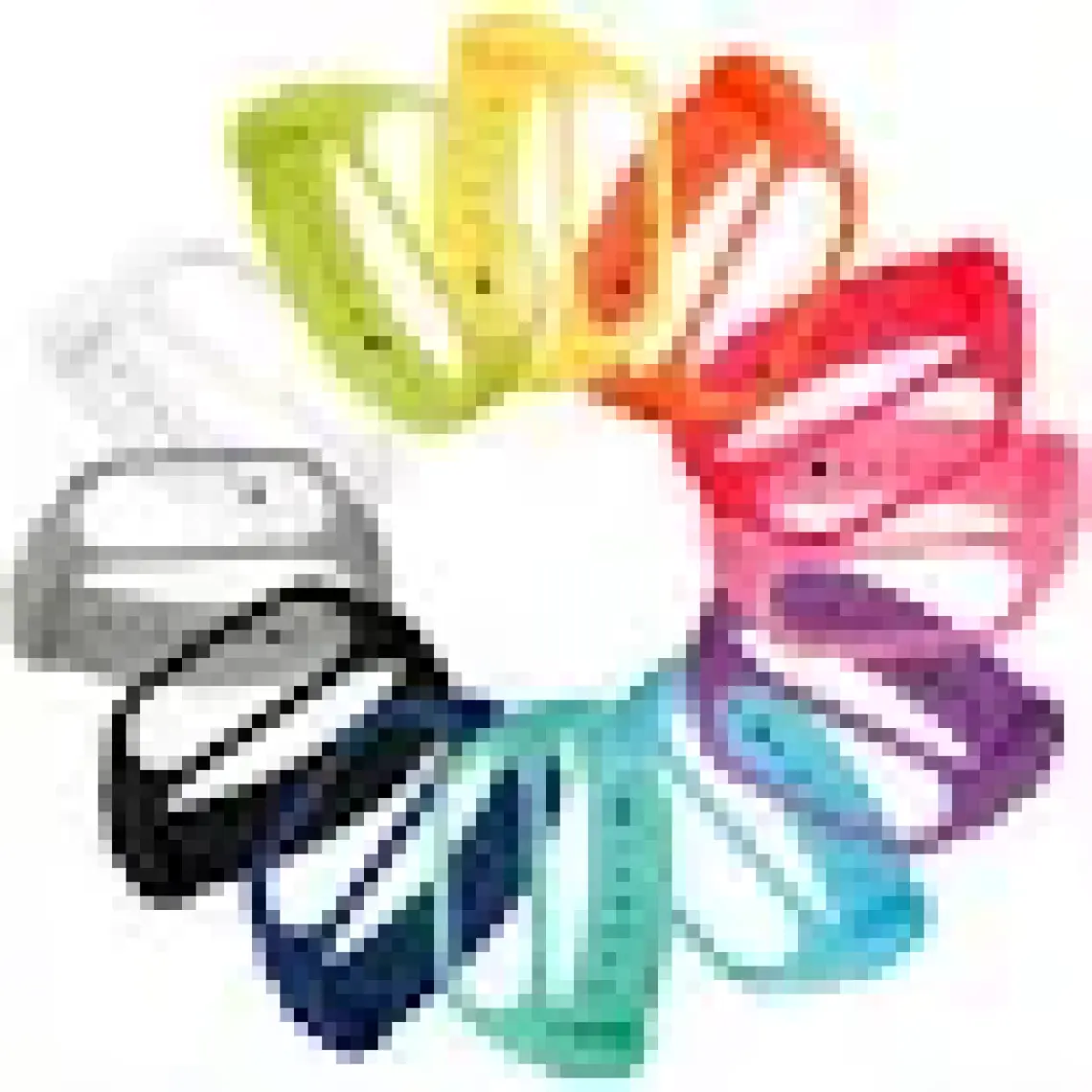 Kyver  Mi Band 3 - Mi Band 4 Akıllı Bileklik Kordon Kayış Lila