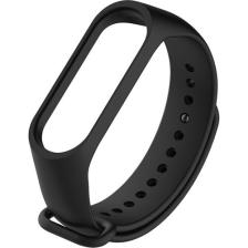 CoverZone Xiaomi Mi Band 5 ile Uyumlu Saat Kayışı Ent Kaliteli Spor Saat Termoplastik Kordon  Siyah