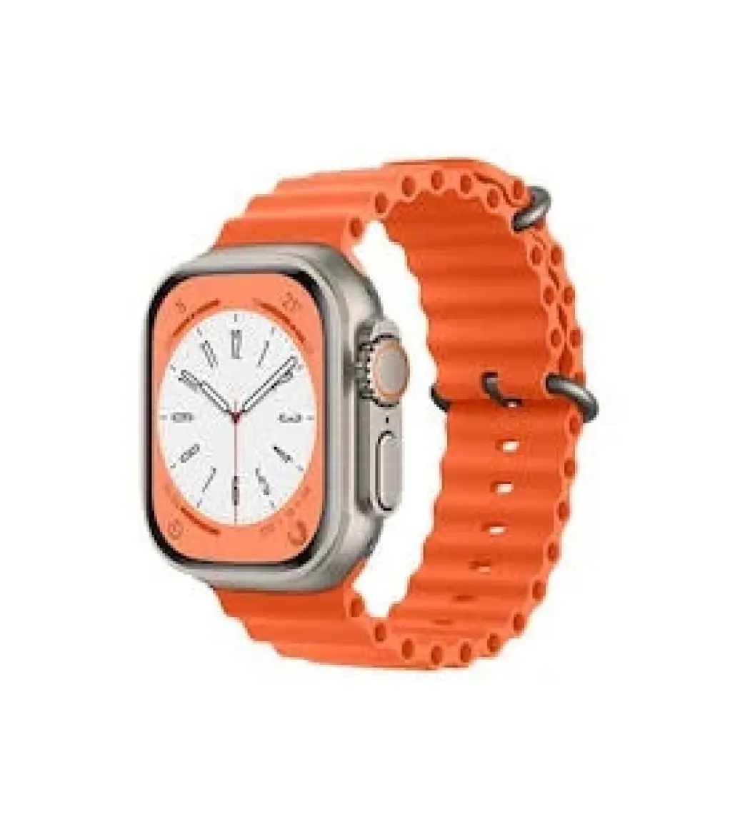 Happycase Apple Watch Ultra 49MM Ocean Kordon - Turuncu