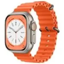 Happycase Apple Watch Ultra 49MM Ocean Kordon - Turuncu