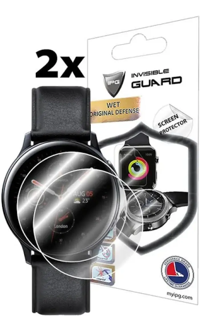IPG Samsung Galaxy Watch Active 2 Aluminyum 44 mm Ekran Koruyucu (2 Adet)