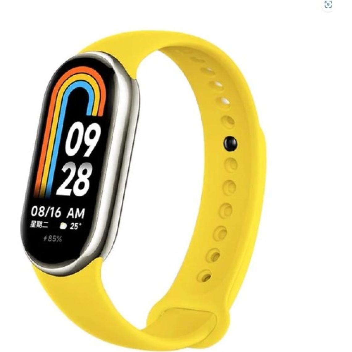 Techmaster Xiaomi Mi Band 8 Mi Band 9 Uyumlu Akıllı Bileklik Silikon Kordon Kayış