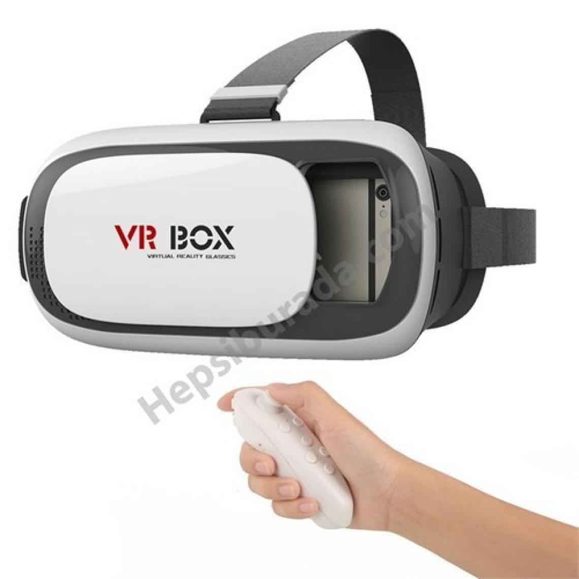 VRBOX VR BOX 3.0 Bluetooth Kumandalı 3D Virtual Reality Sanal Gerçeklik Gözlüğü