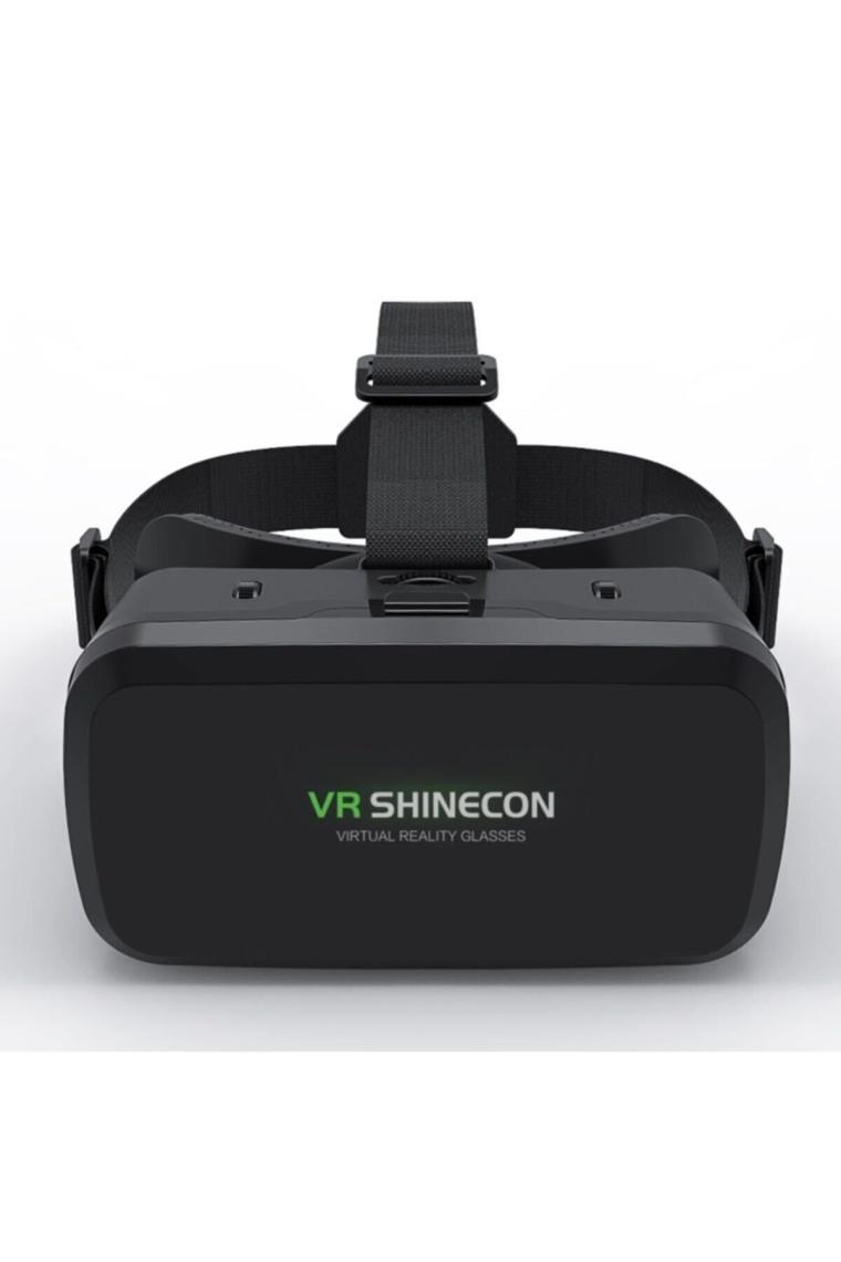 VR SHINECON G06A Reçine Lens 720° Panoramik 3D Stereo Sanal Gerçeklik Gözlüğü Metaverse Popsoket