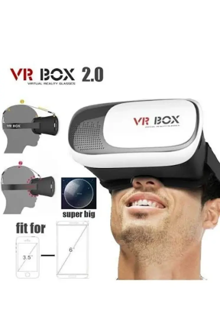 Vr-Box 3D Sanal Gerçeklik Gözlüğü Akıllı Gözlük