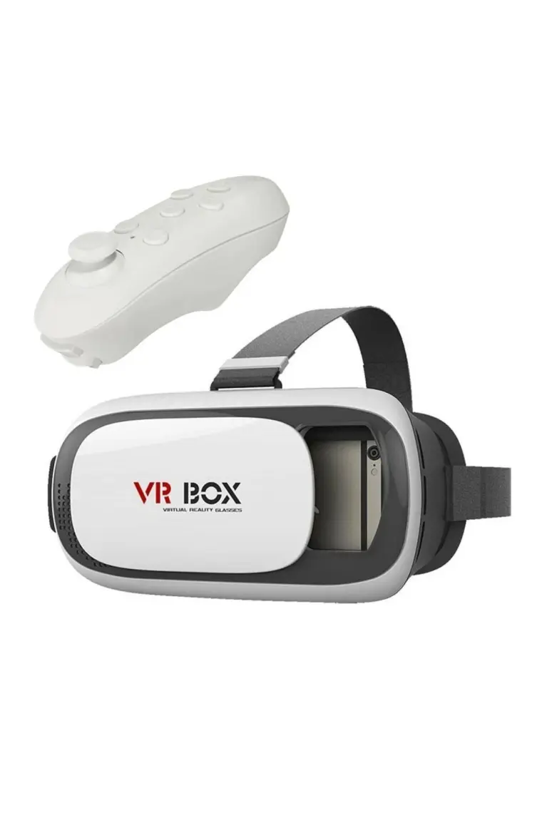 Vr-Box 3D Sanal Gerçeklik Gözlüğü Akıllı Gözlük Kumandalı Joystick