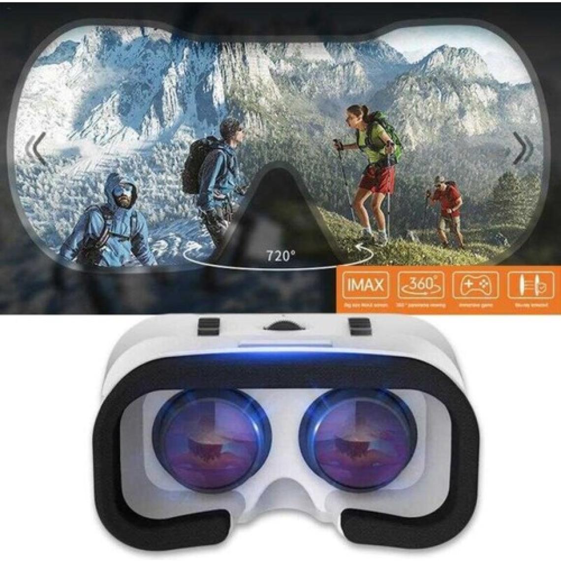 Fogy Sanal Gerçeklik Gözlüğü Kulaklıklı 3D Vr Filmler & Video Oyunları Tüm Telefonlara
