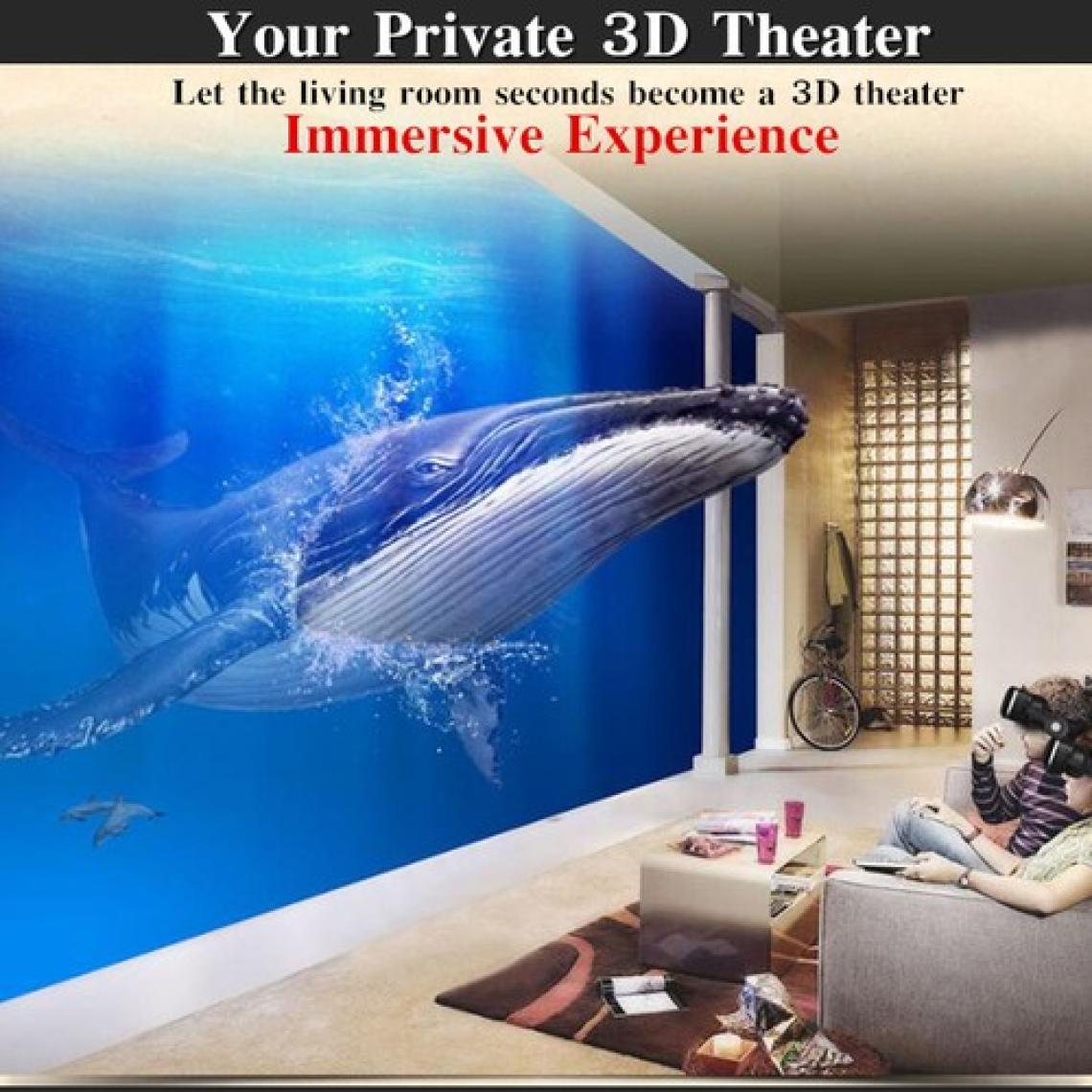 Fogy Apple Iphone 6-7-8 Plus Uyumlu Sanal Gerçeklik Gözlüğü Kulaklıklı 3D Vr Filmler&video Oyunları
