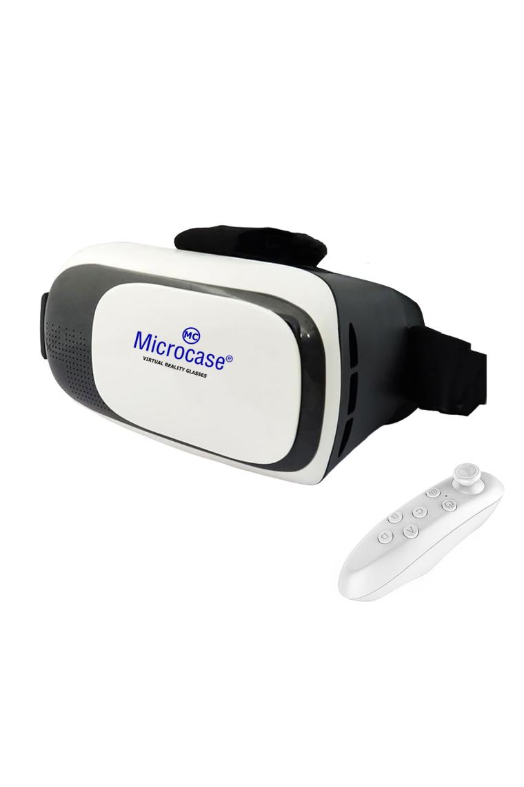 Microcase Vr 3D Sanal Gerçeklik Gözlüğü + Vr Kablosuz Bluetooth KUMANDA-AL4755