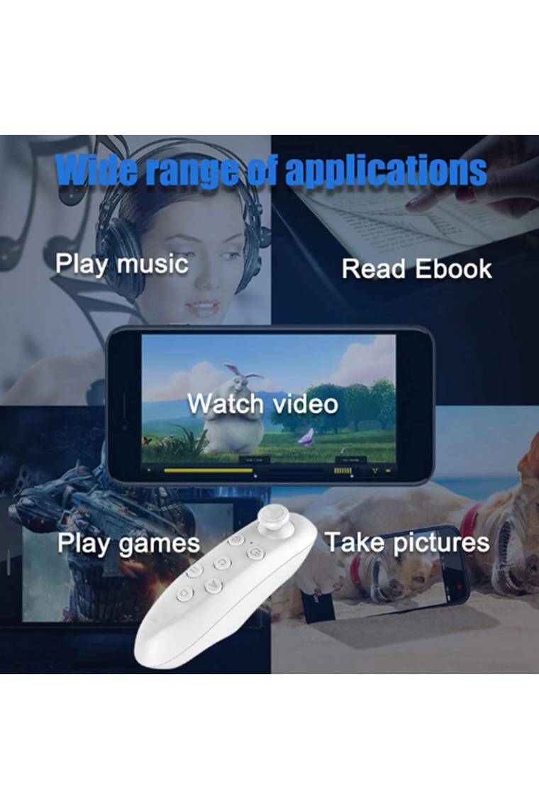 Microcase Vr 3D Sanal Gerçeklik Gözlüğü + Vr Kablosuz Bluetooth KUMANDA-AL4755