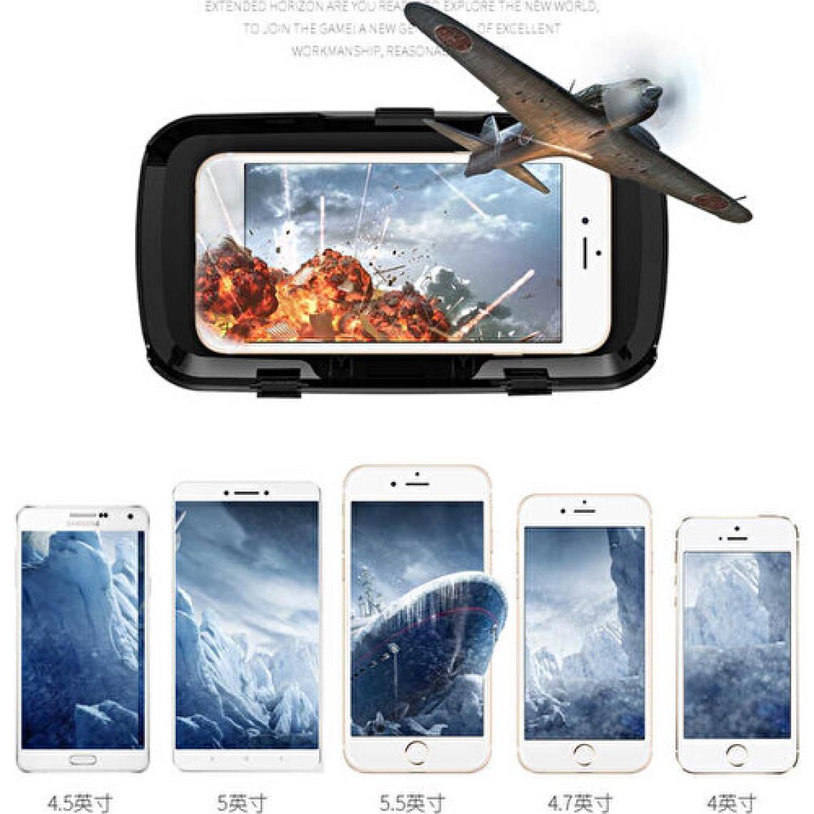 Vr Shinecon G06A 3D Sanal Gerçeklik Gözlüğü  720° Panoramik Görünüm