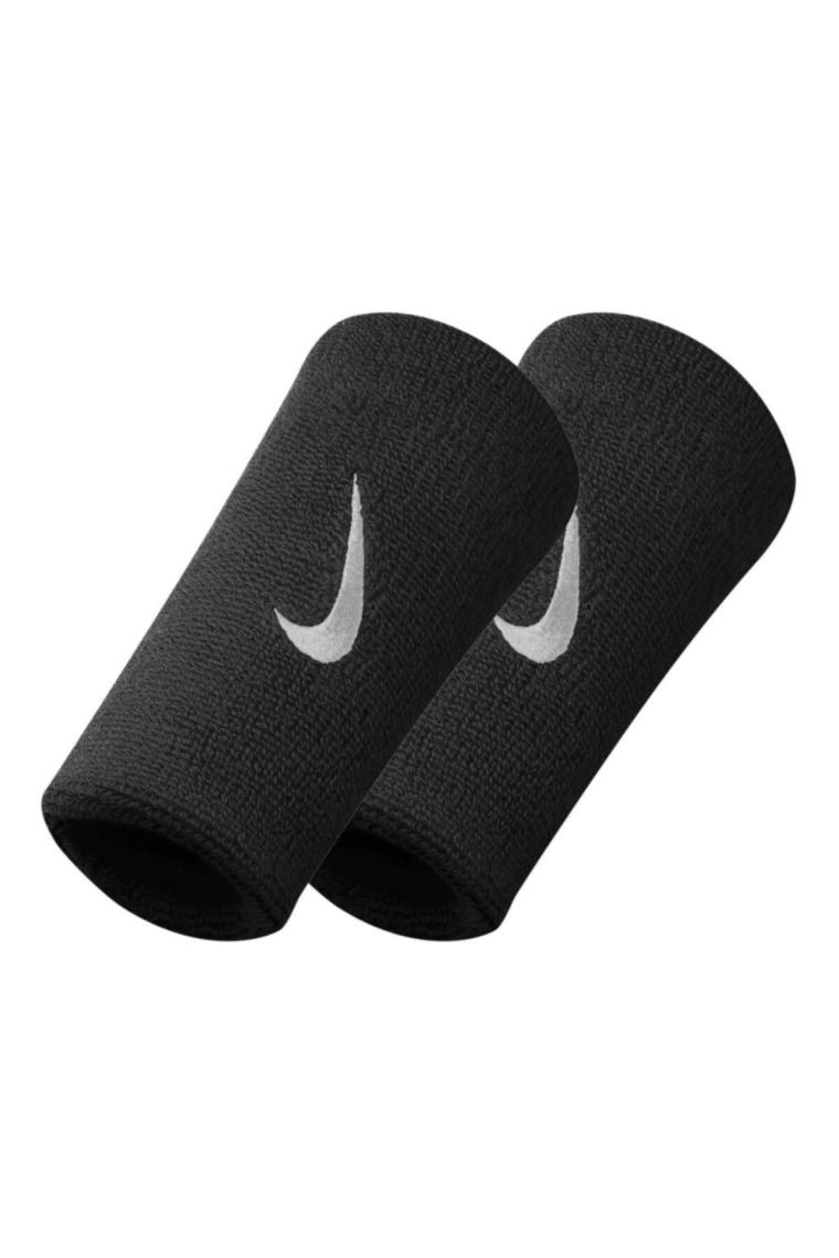 Swoosh Wristbands Doublewide Havlu El Bilekliği Siyah N.nn.05.010.os