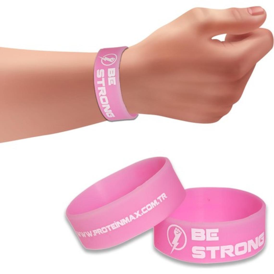 Proteinmax Pembe Be Strong Silikon Bileklik