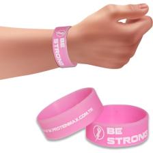 Proteinmax Pembe Be Strong Silikon Bileklik