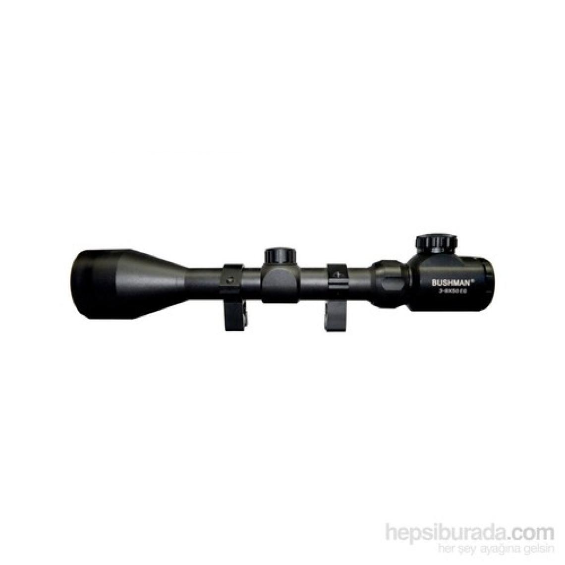 Bushman 3-9X50eg Çift Işıklı Tüfek Dürbünü