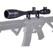 Leidory Nikula 8-32X50AOEG Taktik Kırmızı ve Yeşil Işıklı Kaynaklı,zoomlu Avcılık Nişan,tüfek Dürbünü