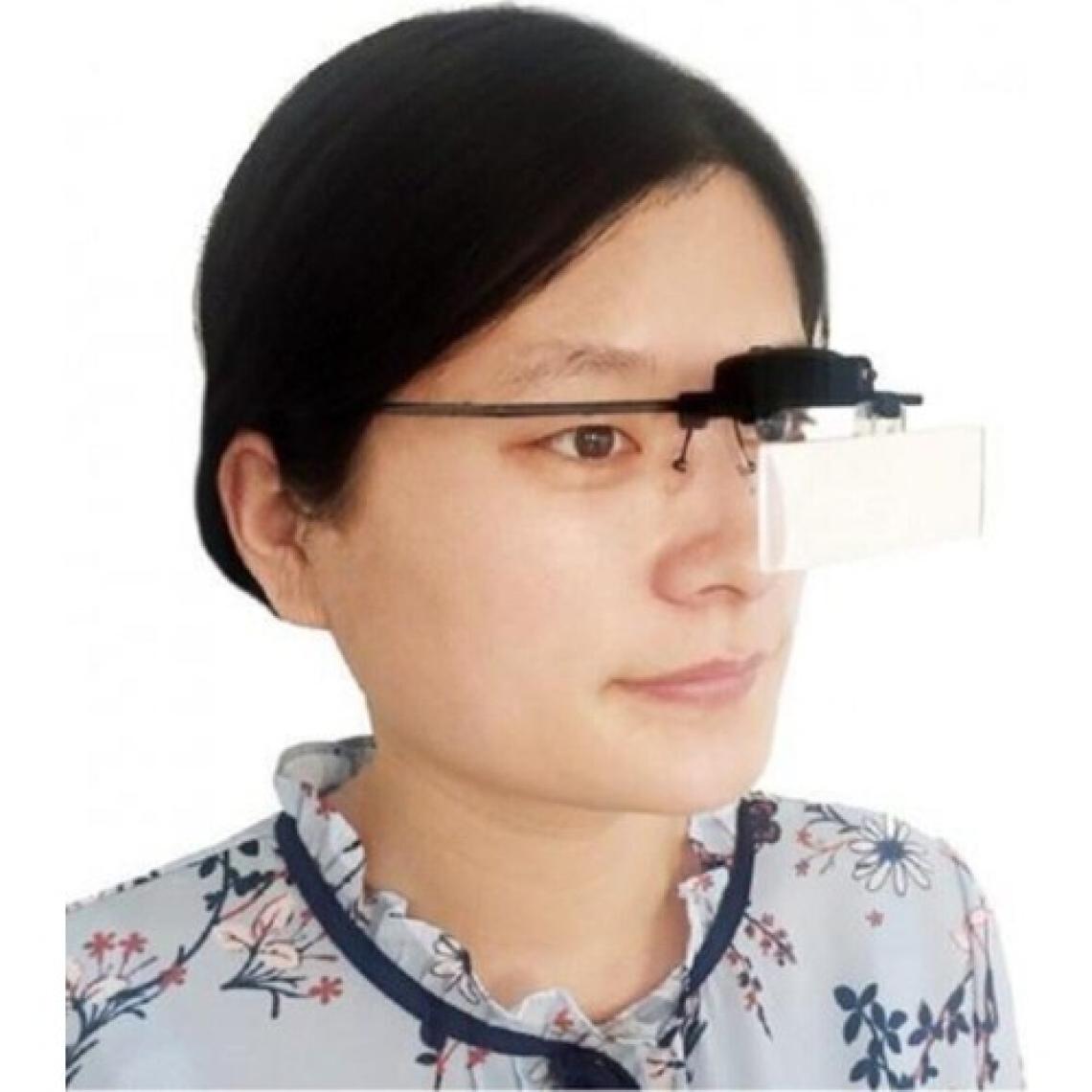 Leidory Işıklı Değişebilir 3 Lens Gözlük Büyüteç