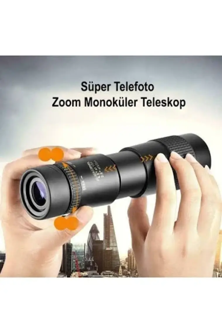 Daily Link Dailylink Telefon Tutuculu 10-300X40 Zoom Monoküler Teleskop Dürbün
