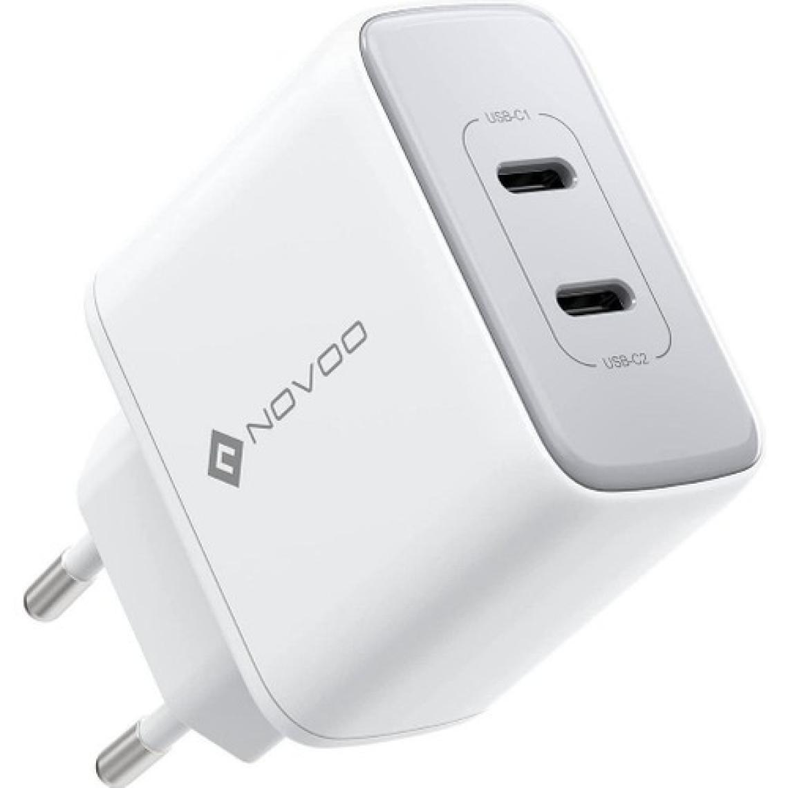 Novoo Gan 35W 2 Portlu Usb-C Pd Hızlı Şarj Cihazı
