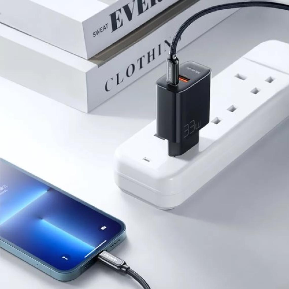 Mcdodo CH-0921 33W 1xpd 1xusb Girişli Hızlı Şarj Adaptörü-Siyah