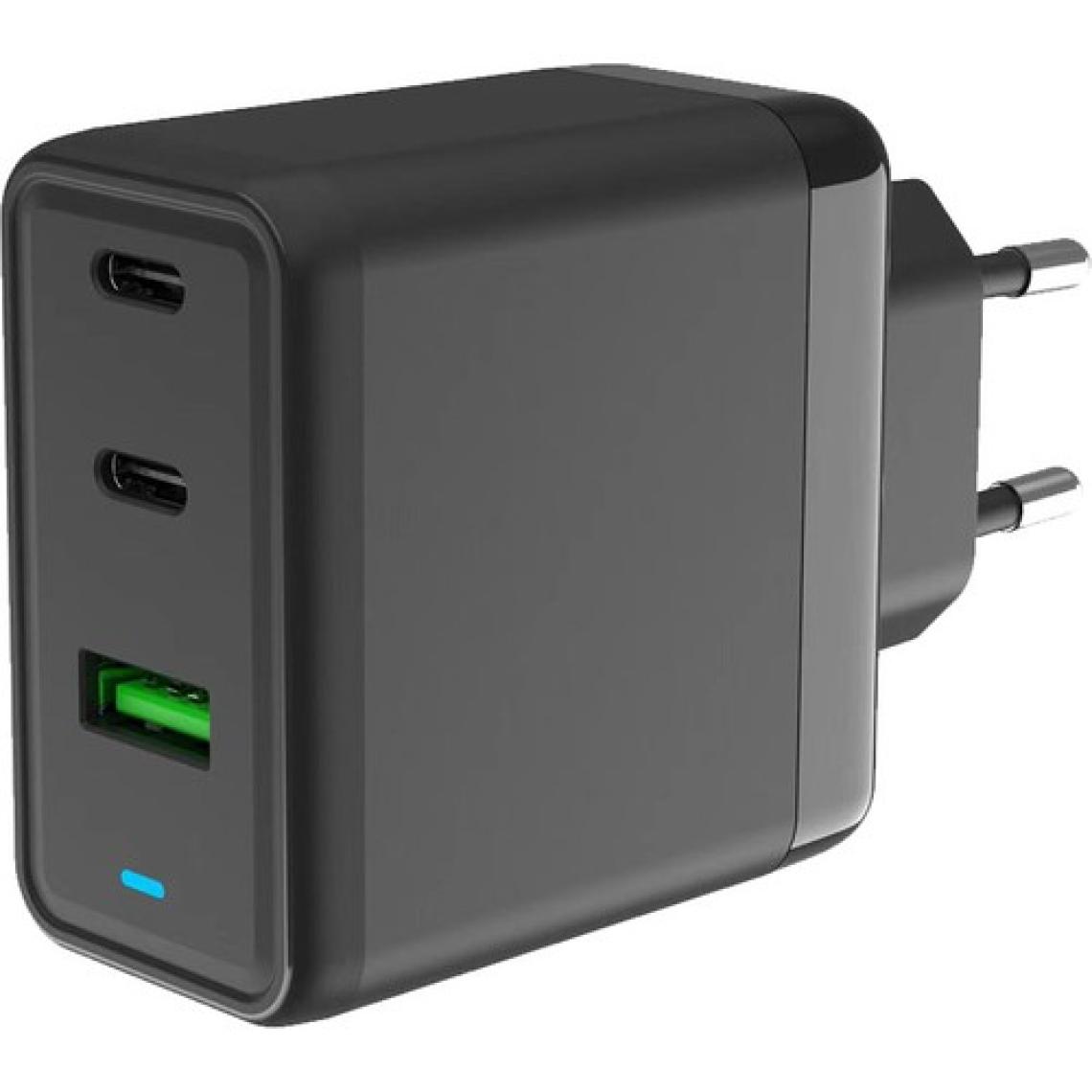 Bix BX-3P65G 3 Port Gan Teknoloji 65W Laptop/macbook/ipad/android Uyumlu Qc 4.0 Hızlı Şarj Adaptörü