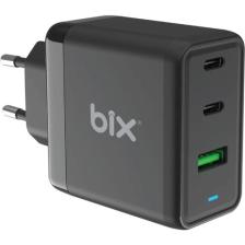 Bix BX-3P65G 3 Port Gan Teknoloji 65W Laptop/macbook/ipad/android Uyumlu Qc 4.0 Hızlı Şarj Adaptörü