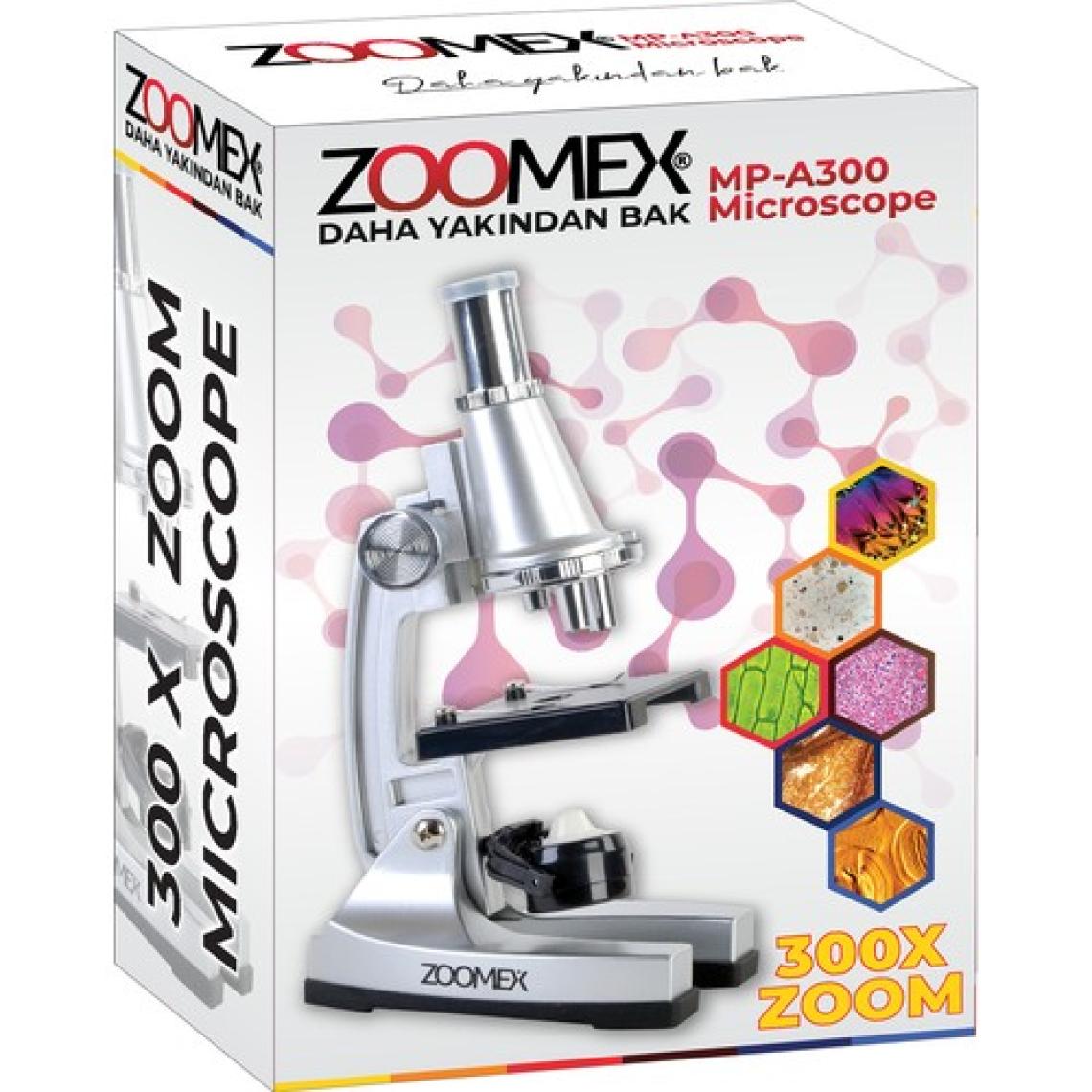 Zoomex MP-A300 Mikroskop Set - Eğitici ve Öğretici - Geleceğin Bilim İnsanı Olun!