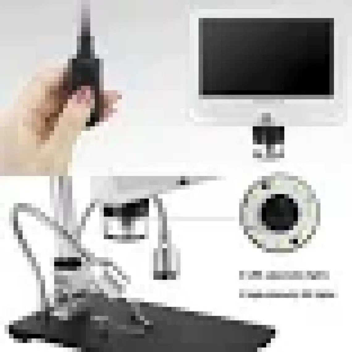 Andonstar AD206 Dijital Mikroskop Elektronik Dıy Lehimleme Smt/smd/pcb Telefon Tamir Cihazı