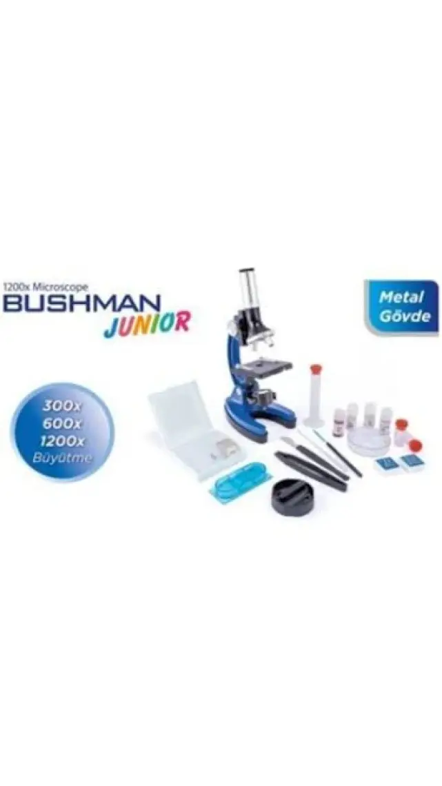 Bushman Junior 1200X Mikroskop Lacivert