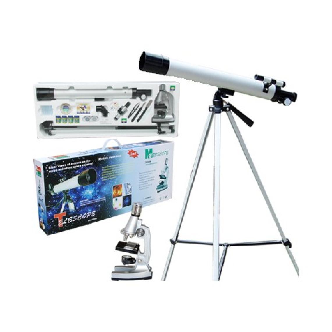 Zoomex TWMP-0406 Teleskop ve Mikroskop Seti- Eğitici ve Öğretici