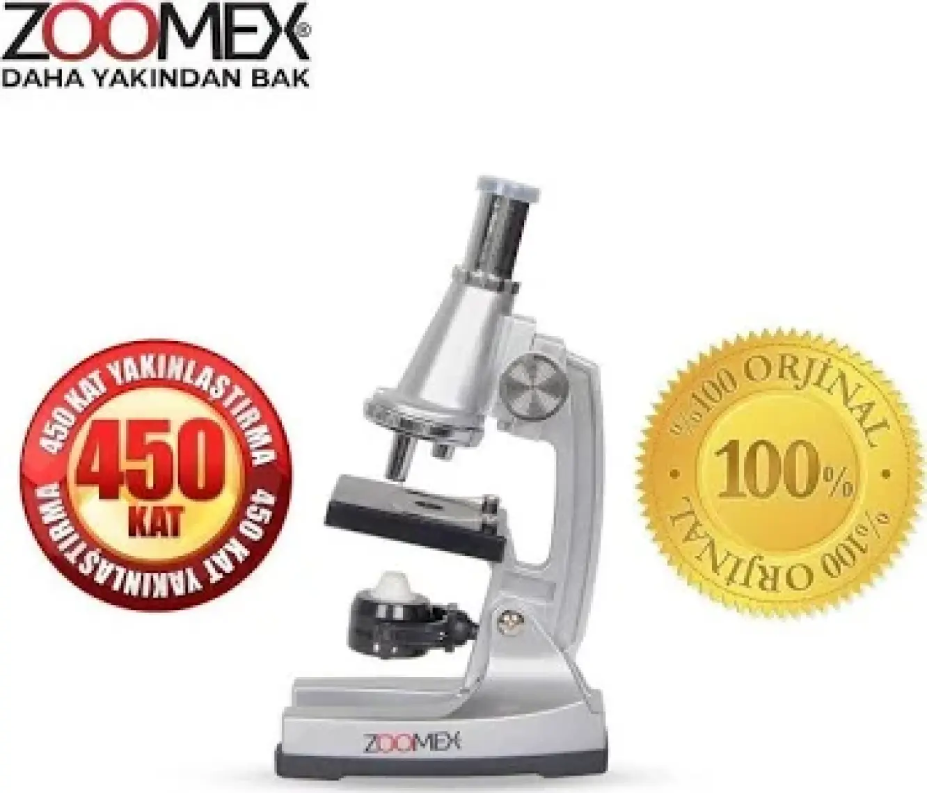 Zoomex MP-A450 Mikroskop Set - Eğitici ve Öğretici - Geleceğin Bilim İnsanı Olun!