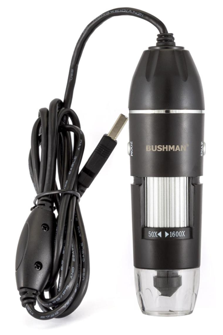 Bushman 1600x 2.MP USB Cmos 8 Led Digital Mikroskop