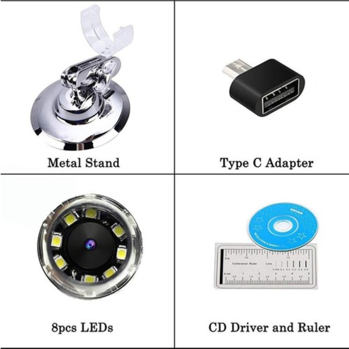 Ironx USB Dijital Mikroskop, El 40X-1000X Büyütme Endoskopu