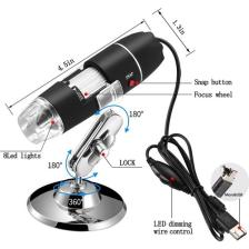 Ironx USB Dijital Mikroskop, El 40X-1000X Büyütme Endoskopu