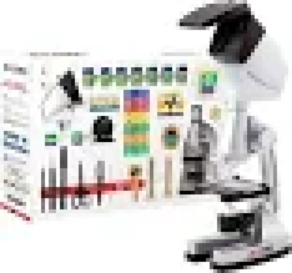 Zoomex STX-1200 Mikroskop Set - 1200 Kat Büyütme - Eğitici ve Öğretici - Geleceğin Bilim İnsanı Olun!