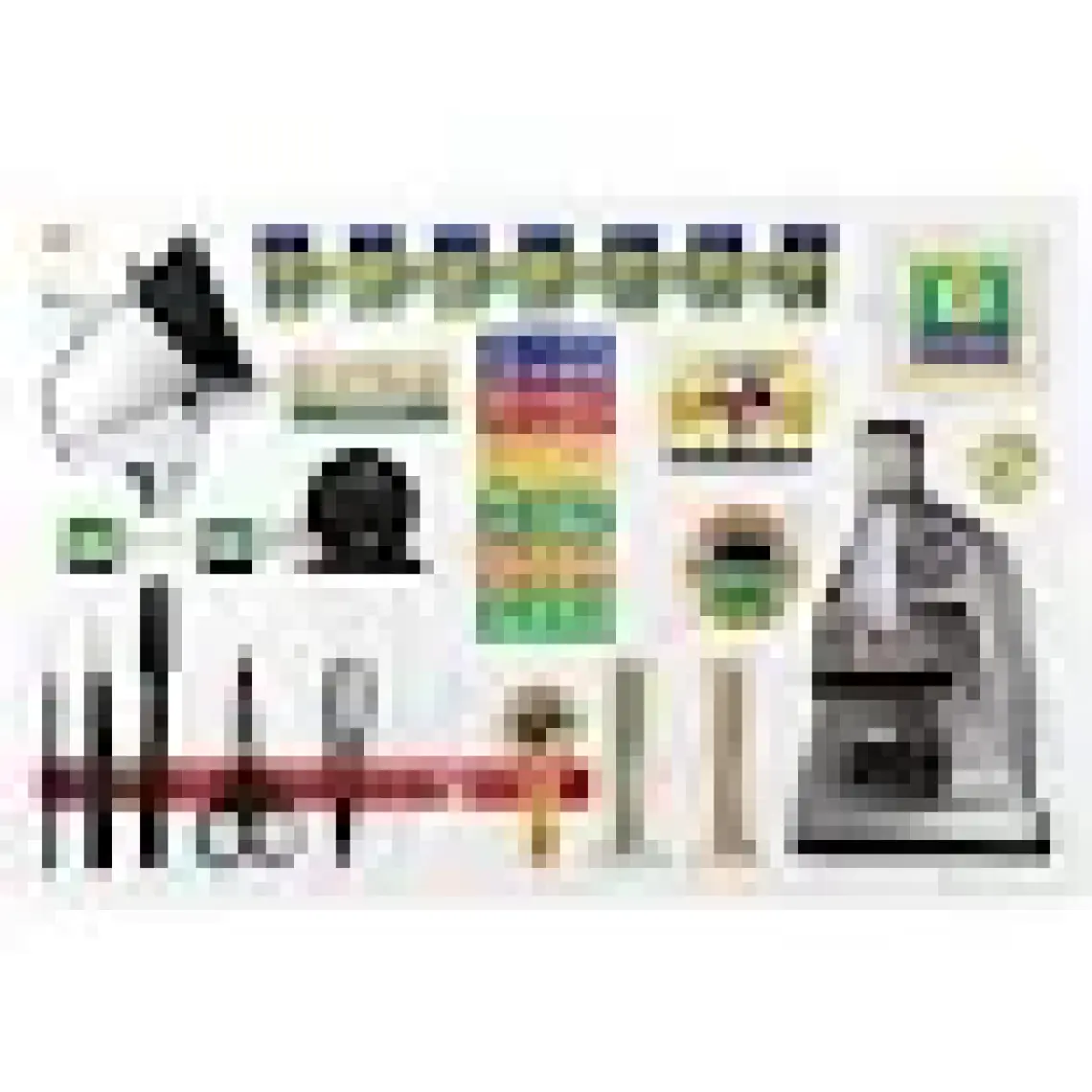 Zoomex STX-1200 Mikroskop Set - 1200 Kat Büyütme - Eğitici ve Öğretici - Geleceğin Bilim İnsanı Olun!