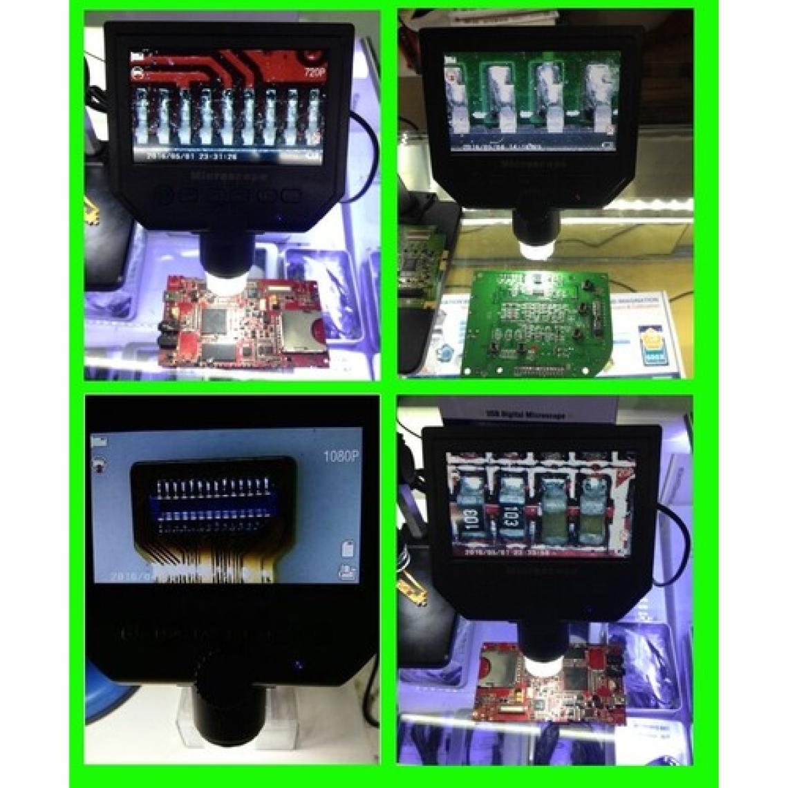 Triline 600X Dijital 4.3" LCD Ekranlı HD USB Mikroskop
