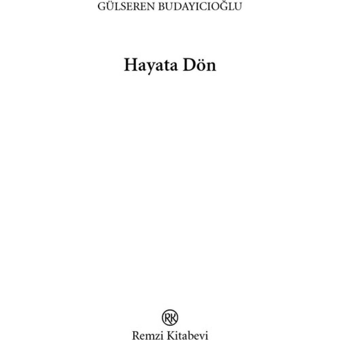 Hayata Dön - Gülseren Budayıcıoğlu