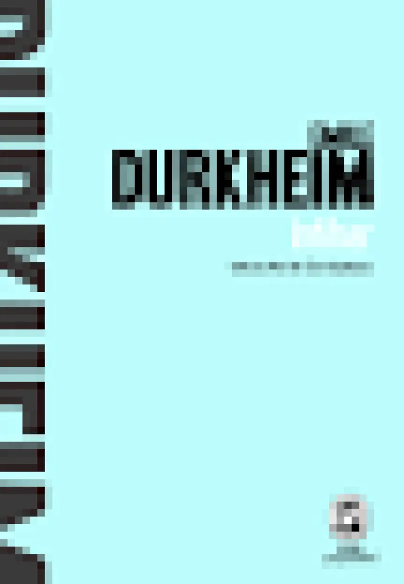 Intihar - Emile Durkheim