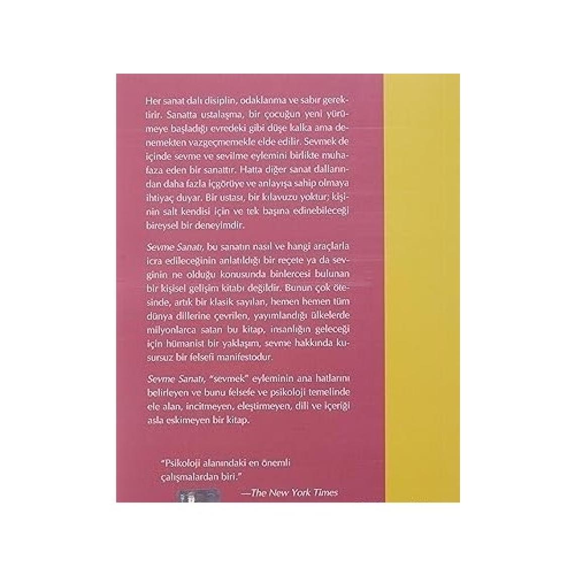 Sevme Sanatı (Klasik Kapak): Bir Eylem Olarak Sevmek - Erich Fromm