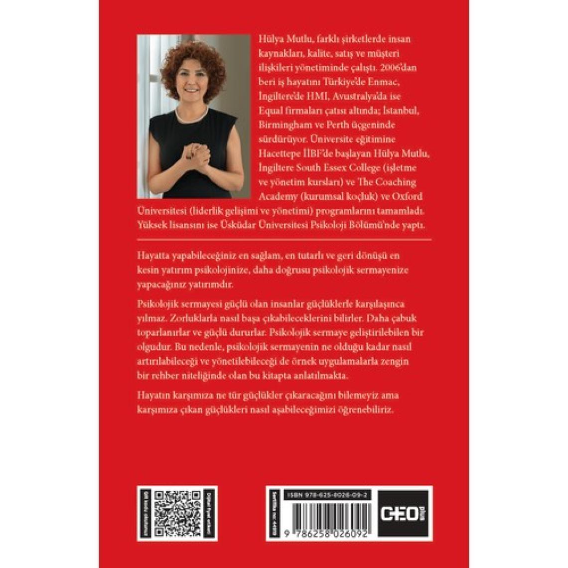 Bu Bir Yatırım Tavsiyesidir - Psikolojik Sermaye - Hülya Mutlu